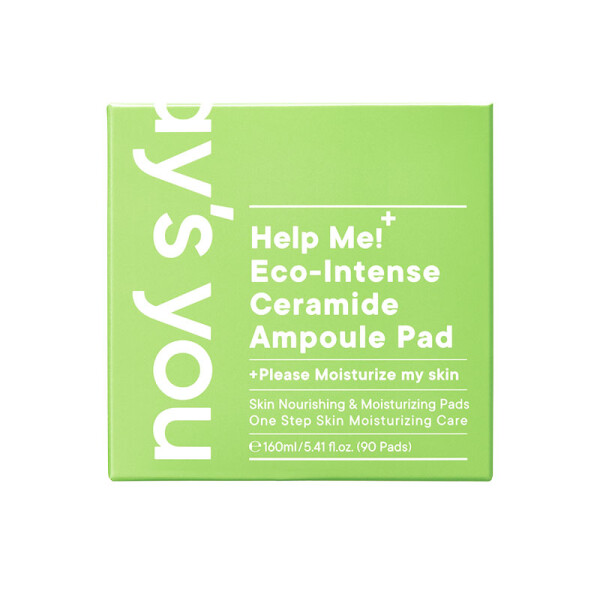 One-days you Help Me Eco-Intense Ceramide Ampoule Pad, 160ml (90 pads)
